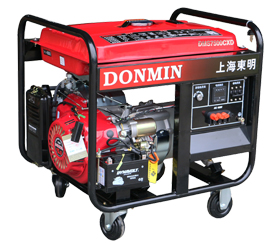 6KW三相汽油發(fā)電機(jī)組，鑰匙電啟動(dòng)發(fā)電機(jī)DMS7500CXD